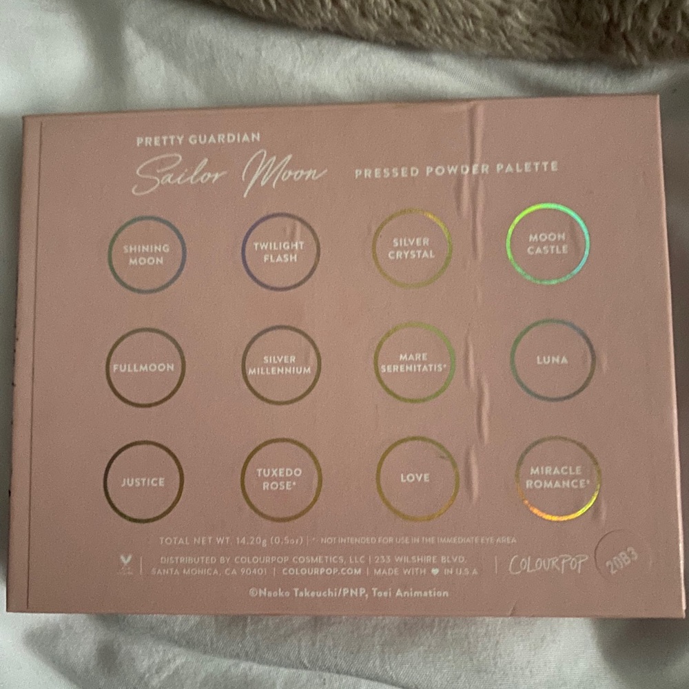Gently used Sailor Moon Palette (Colourpop) - Picture 2 of 4